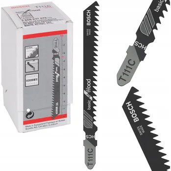 Pilový plátek PILOVÝ LIST PRO PŘÍMOČAROU PILU BOSCH T111C DESKA DŘEVO