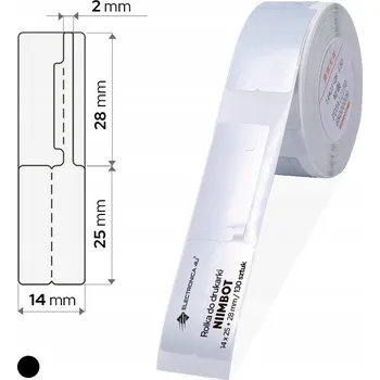 Samolepící etiketa Samolepicí etikety samolepky termální pro termotransfer tiskárny Niimbot B18