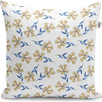 Polštář Sablio Polštář Žluté kvítí - 50x50 cm