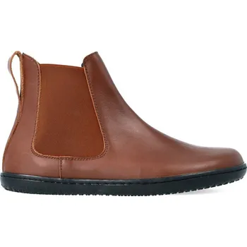 Dámská zimní obuv ANGLES NYX WINTER Brown | Barefoot zateplené chelsea boty - 42+