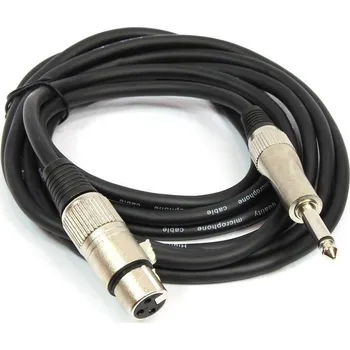 Příslušenství ke zvukové technice WTF MIC 060 9 m Mikrofonní kabel