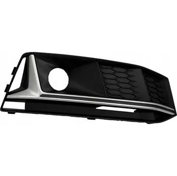 Nárazník Mřížka nárazníku krytka záslepka AUDI A4 B9 S4 15-19 ACC S-Line CHROM PRAVÁ