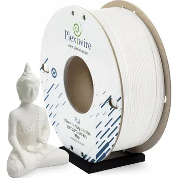 3D tisk Filament Plexiwire PLA 1,75 mm White Bílý 300 g 100 m