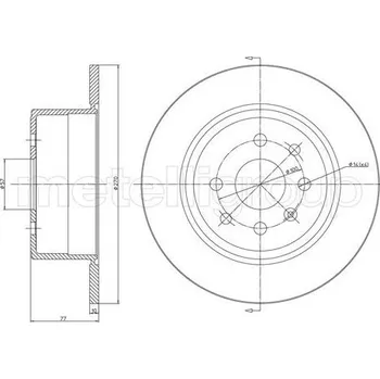 Brzdový kotouč Brzdový kotouč CIFAM (800-426)