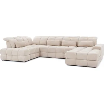 Sedací souprava Rohová sedací souprava U III Magnelio levostranná s elektricky výsuvným sedákem - Meble Bogart catch me 01 342x87 cm