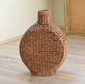 Váza Dřevěná váza 45 cm