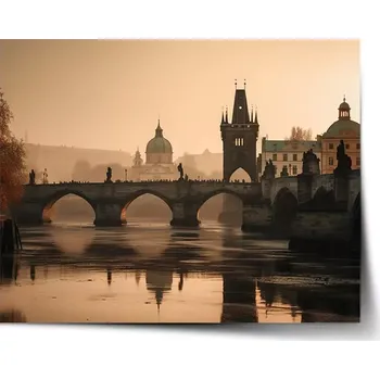 Plakát Sablio Plakát Praha Karlův most 1 - 90x60 cm
