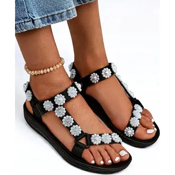 Dámské sandále ČERNÉ SPORTOVNÍ DÁMSKÉ SANDÁLY GESI 39