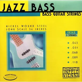 Struna pro kytaru a smyčcový nástroj Thomastik JR345 + prodloužená záruka 3 roky