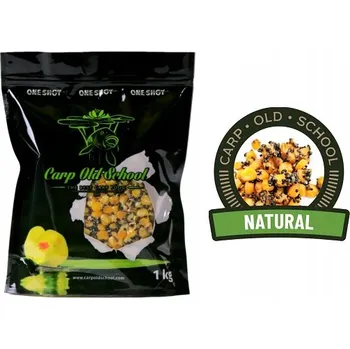 Návnadová surovina CARP OLD SCHOOL MIX ZRN PŘÍRODNÍ 1KG