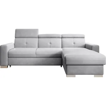 Sedací souprava Pravostranná rohová sedací souprava Fresia s rozkládací funkcí typu delfín a úložným prostorem na lůžkoviny - ELTAP sola 04 247x104 cm