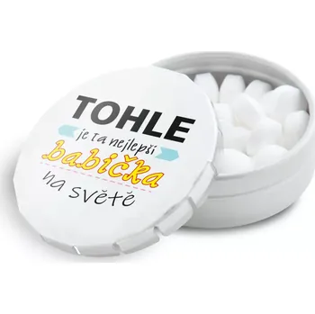 Bonbon Sablio Mentolky Tohle je ta nejlepší babička na světě: 3 ks