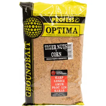 Návnadová surovina Návnada Profess Optima tygří ořech a kukuřice 1 kg