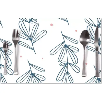 prostírání Sablio Prostírání Modré lístky: 40x30cm