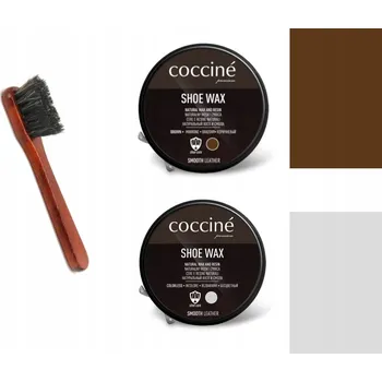 Přípravek pro údržbu obuvi Krém na boty Coccine hnědý 40 ml