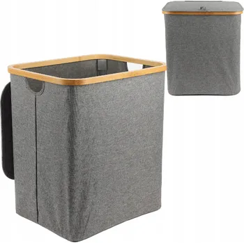 Koš na prádlo Volně stojící koš na prádlo Jumi 10 l šedý