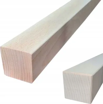 Zábradlí Dřevěné béžové madlo Dekorline 100 cm k přišroubování