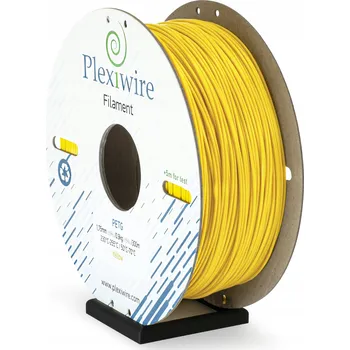 Filament PETG Filament pro 3D tisk Plexiwire 1,75mm Žlutý 900g/300m