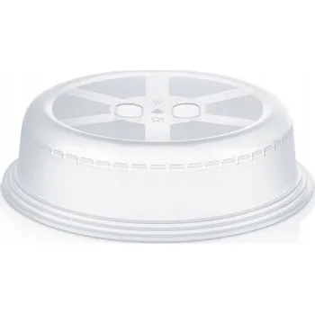 Nádobí do mikrovlnné trouby VÍKO DO MIKROVLNNÉ TROUBY 26 CM PRŮHLEDNÉ PRO OHŘEV JÍDLA