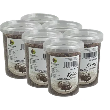Krmivo pro psa Bohemia Pet Food BOHEMIA 6x Krůtí odměny 250g