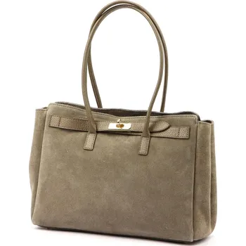 Kabelka Dámská kabelka Camilla PREMIUM 10.004 taupe + doprava zdarma