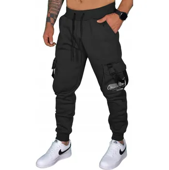 KAPSÁČE Pánské teplákové kalhoty JOGGERY zateplené