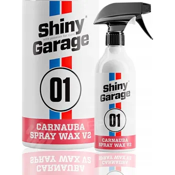 Autovosk SHINY GARAGE CARNAUBA SPRAY WAX 500ML RYCHLÝ VOSK
