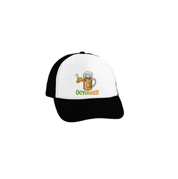 Kšiltovka Bastard Octobeer kšiltovka truckerka Black cap