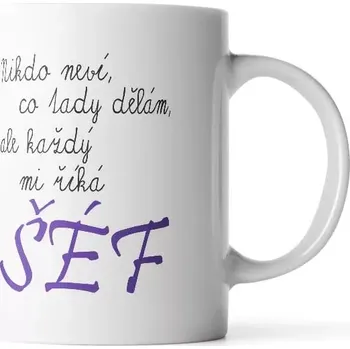 Sablio Hrnek Nikdo neví, co tady dělám, ale každý mi říká šéf - 330 ml - standard