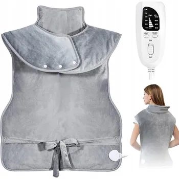 Polštář ELEKTRICKÁ DEKA ZAPÍNACÍ OHŘÍVAČ NA ZÁDA A KRK + ČASOVÝ REGULÁTOR