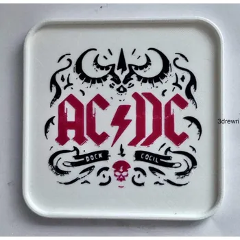 3DTiskRewri Pivní tácek ACDC