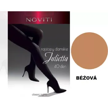 Dámské punčochy Dámské punčochy Julietta 40 DEN - 2 (S) / béžová