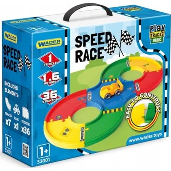 autodráha Play Tracks Basic závodní dráha Wader 53001