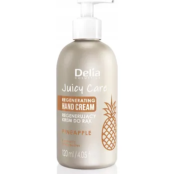 Péče o ruce DELIA Regenerační krém na ruce Juicy Care ANANAS s prebiotikem, 120 ml