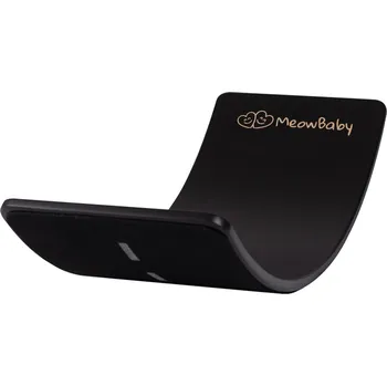 Obraz Balanční deska s filcem 80x30 cm, černá s černým filcem