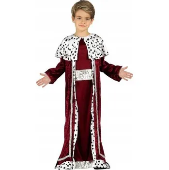 Karnevalový kostým KOSTÝM MALÝ KRÁL KRÁLE VLÁDCE VÍNOVÝ JASEŁKA 104