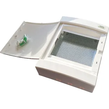 Rozvaděč Noark 113413 Plastové multimediální IT rozvodnice PNS-MM 24W bílá dvířka, na omítku (Noark 113413)