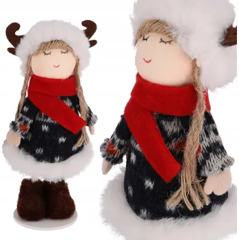 Vánoční dekorace VÁNOČNÍ trpaslík anděl SOB GNÓM figurka dekorace ozdoba na Vánoce
