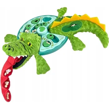 Hračka pro kočku Interaktivní hračka pro kočky s pískajícím krokodýlem, která rozvíjí inteligenci