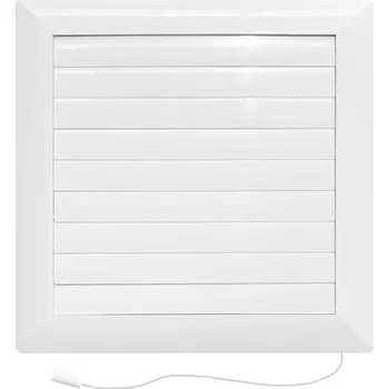 Větrací mřížka Ventilační mřížka s žaluzií airRoxy bílá