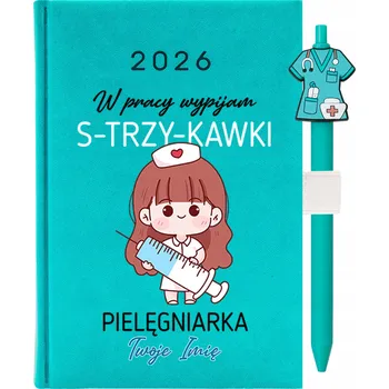 Kalendář Knižní kalendář 2026 A5 FunnyCase vícebarevný