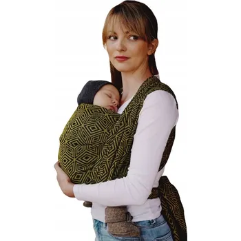 Šátek na nošení dítěte Šátek na nošení dětí tkaný Little Frog L