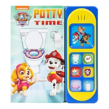 První čtění Nickelodeon Paw Patrol: Potty Time Sound Book (Harry Moore)(Leporelo)