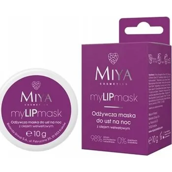 Péče o rty Miya MyLipMask Vyživující maska na rty na noc 10 g