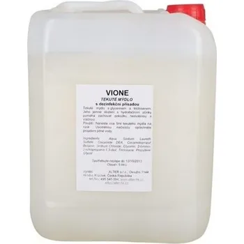 Koupelová kosmetika Tekuté mýdlo s antibakteriální přísadou Vione 5l