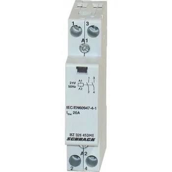 Stykač Modulární stykač 20A, 2 rozpínací kontakty, 24VAC BZ326453ME Schrack