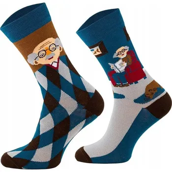 Pánské oblečení Sporty Socks Ponožky GRANDFATHER vícebarevné, velikost 39-42