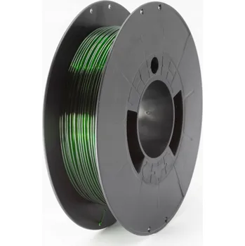 3D tisk FILAMENT F3D PET-G 1,75mm Zelený Průhledný Tr. Zelená 200g