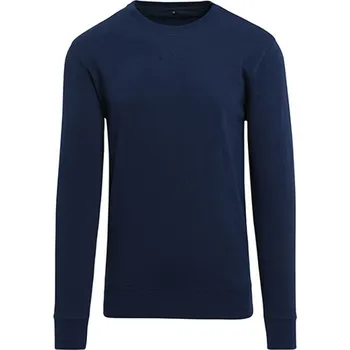 Pánský svetr Build Your Brand Pánská lehká mikina BY010 Light Navy XL