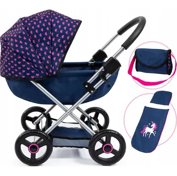 Kočárek pro panenku Hluboký kočárek pro panenky Bayer Design COSY